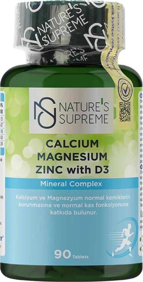 's Supreme Calcium Magnesium Zinc with D3 90 Tablet