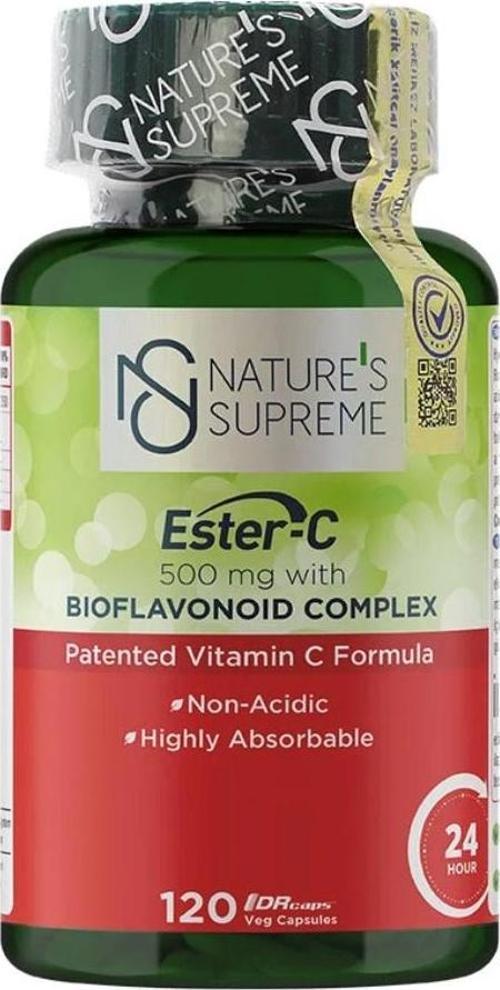 's Supreme Ester-C 500 Mg C Vitamini 120 Kapsül