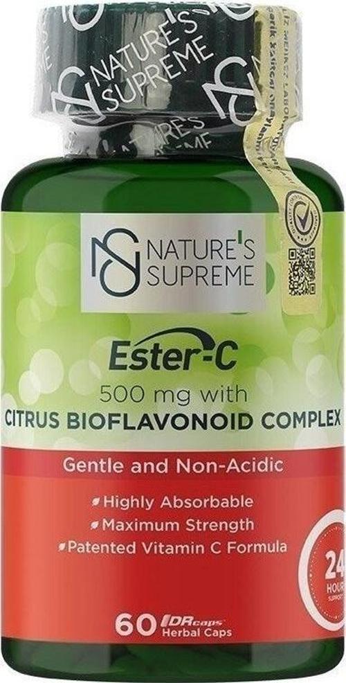 's Supreme Ester-C 500 Mg C Vitamini 60 Kapsül