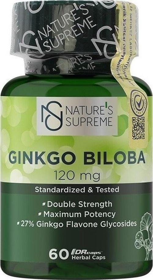 's Supreme Ginkgo Biloba 120 Mg 60 Kapsül