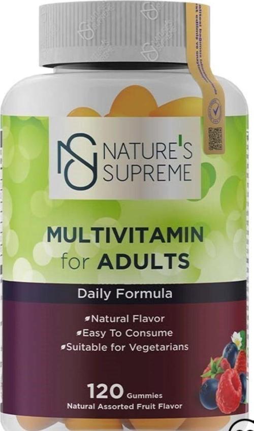 's Supreme Gummies Multivitamin for Adults 120 Çiğnenebilir Form