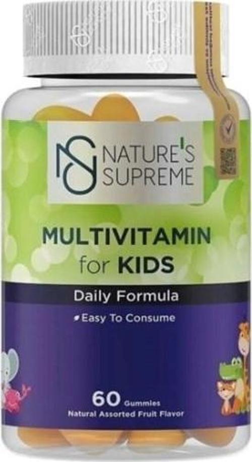 's Supreme Gummies Multivitamin for Kids 60 Çiğnenebilir Form