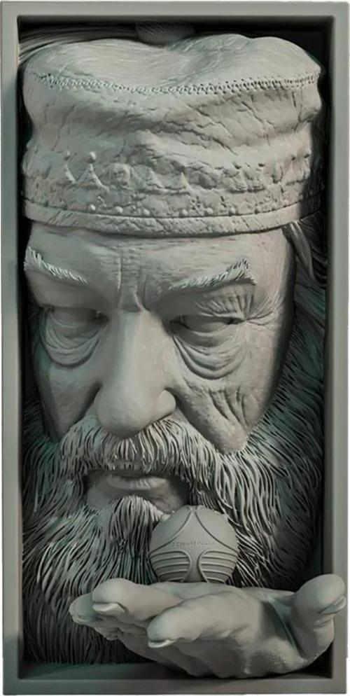 Dumbledore Esintili Kitaplık Aksesuarı – Fibrika Store