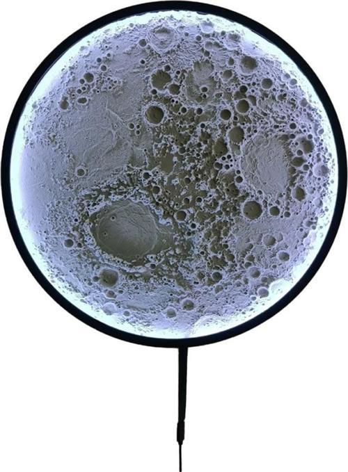 LUNAR CRATER  Ay Lamba - 50 cm Duvar Tipi Aydınlatma