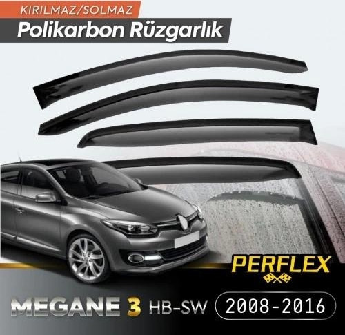Renault Megane 3 Hb-sw 2008-2016 Cam Rüzgarlığı V2 Mugen
