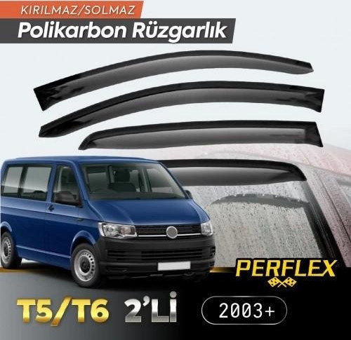 Vw T5/t6 2'li 2003+ Cam Rüzgarlığı V2 Mugen