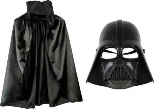Çocuk Boy Darth Vader Maskesi Ve Pelerin Seti