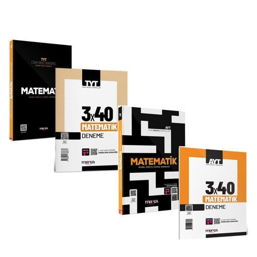 Marka Yayınları TYT AYT Matematik Soru ve Deneme Seti 4 Kitap