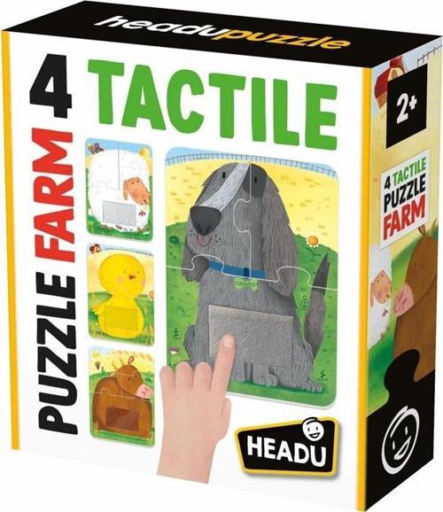 4 TACTILE PUZZLE FARM (+2 YAŞ)