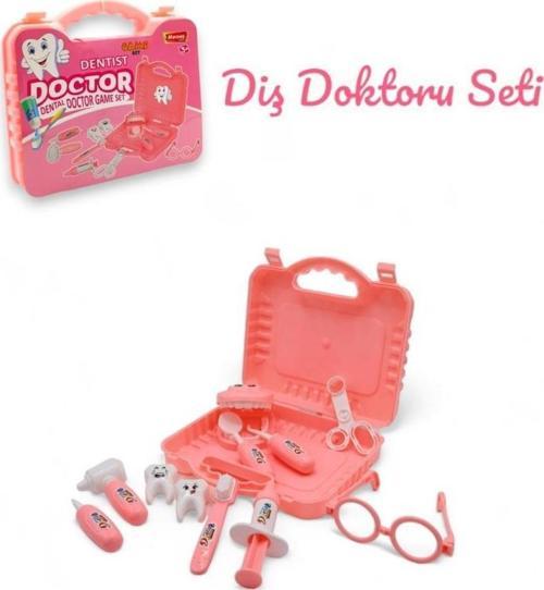 Toys Küçük Çantalı Kız Dişçi Seti ERN-813