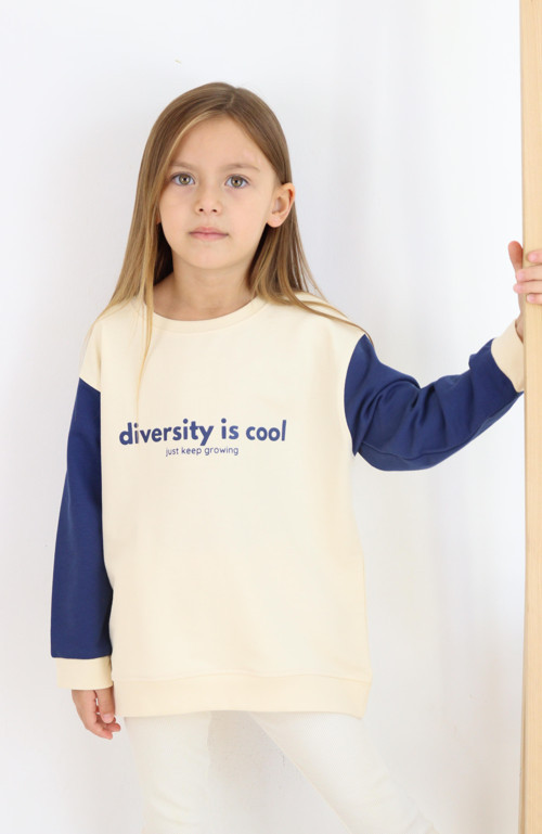 Diversity Baskılı Unisex Sweatshirt
