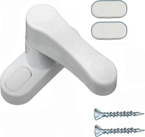 Pvc Kapı Pencere Pimapen Çocuk Emniyet Kilidi Hırsız Güvenlik Mandalı Metal 2 Adet