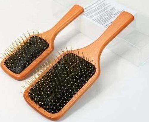 Çelik İğne Uçlu Bambu Tarak 21cm 12'li Paket