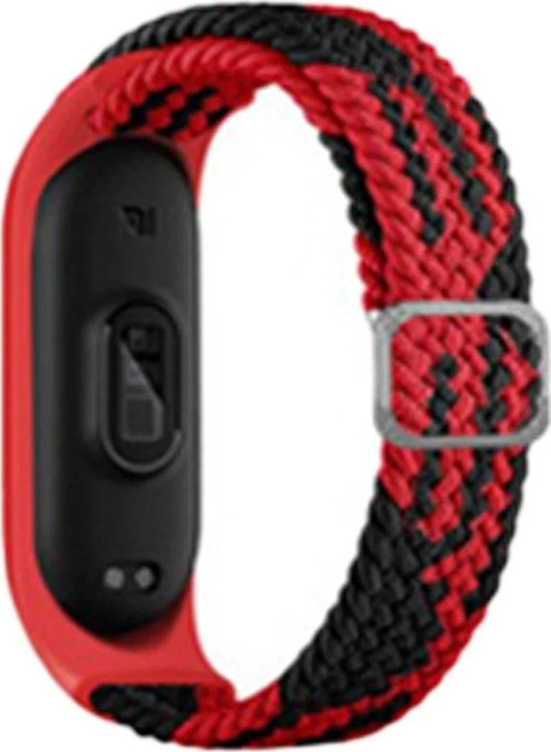 Xiaomi Mi Band 4 Star Kordon - Kırmızı-Siyah