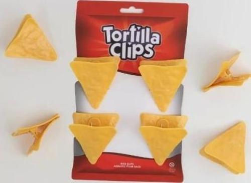 Cips Şeklinde Poşet Klipsleri