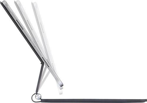 iPad Pro 13 (2024) Kılıf X9P Magic Manyetik Klavyeli Tablet Kılıfı - Siyah