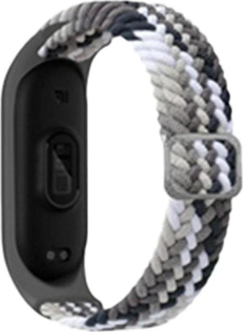 Xiaomi Mi Band 6 Star Kordon - Gri-Siyah