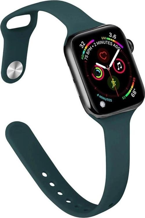 Apple Watch 38mm Klasik Kordon - Haki Yeşil