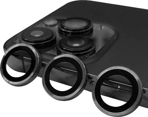 iPhone 13 Pro Raze Metal Kamera Lens - Gri