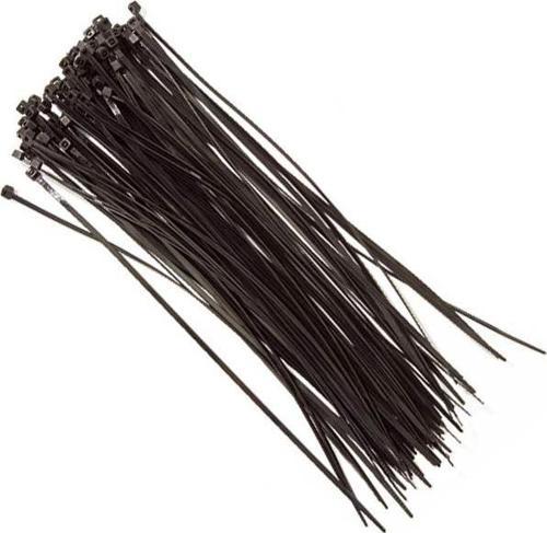 20 Cm 3.6mm Kablo Bağı Siyah (100lü Paket)
