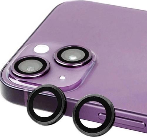 iPhone 15 Plus Raze Metal Kamera Lens - Siyah