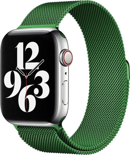 Apple Watch 38mm Metal Mıknatıslı Kordon - Yeşil