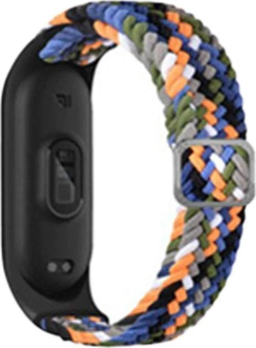 Xiaomi Mi Band 7 Star Kordon - Gri-Turuncu