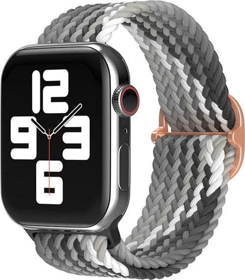 Apple Watch 38mm Star Kordon - Gri-Siyah