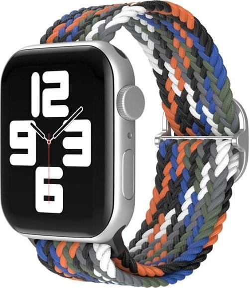 Apple Watch 38mm Star Kordon - Gri-Turuncu