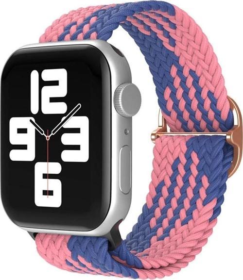 Apple Watch 38mm Star Kordon - Pembe-Mavi