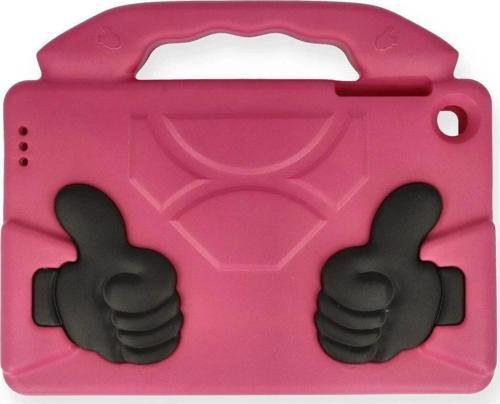 iPad 4 9.7 Kılıf Like Stantlı Tablet Silikon - Pembe