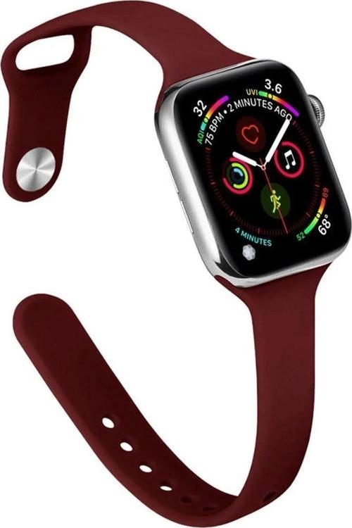 Apple Watch 42mm Klasik Kordon - Bordo