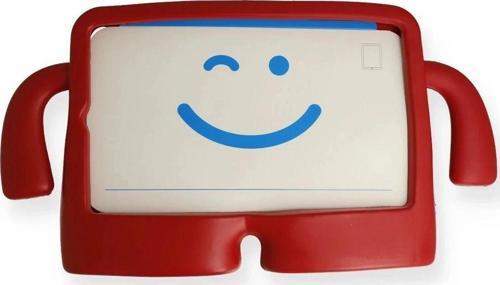 iPad 5 Air 9.7 Kılıf Karakter Tablet Silikon - Kırmızı