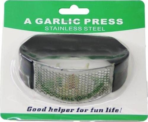 Garlıc Press  Metal Zırh Modeli Sarımsak Ezici  Plastik Tutamaçlı