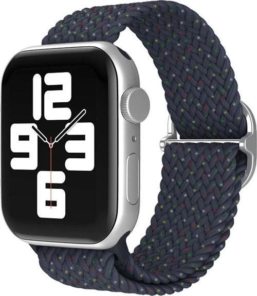 Apple Watch 42mm Star Kordon - Benekli Lacivert