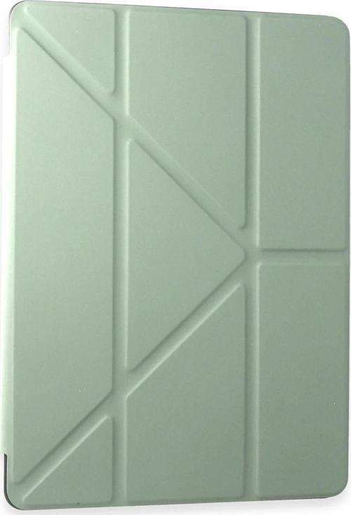 Samsung Galaxy Tab A9 Kılıf Kalemlikli Mars Tablet Kılıfı - Açık Yeşil