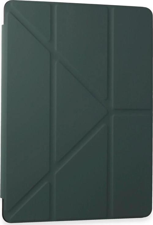 Samsung Galaxy Tab A9 Kılıf Kalemlikli Mars Tablet Kılıfı - Koyu Yeşil