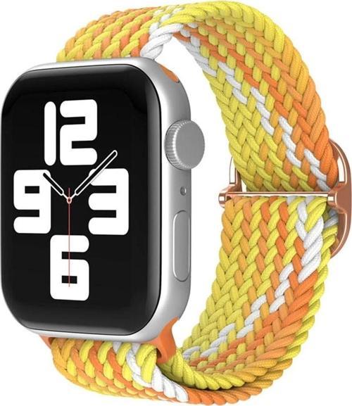Apple Watch 42mm Star Kordon - Turuncu-Sarı