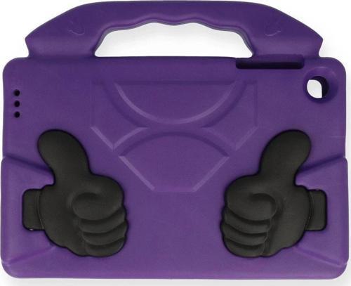 Samsung Galaxy Tab A9 Kılıf Like Stantlı Tablet Silikon - Mor