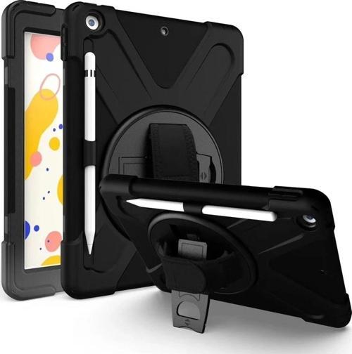 iPad Air 13 (2024) Kılıf Amazing Tablet Kapak - Siyah