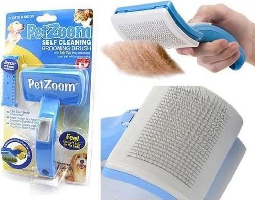Pet Zoom Evcil Hayvan Tarak Ve Tüy Kesme Aleti Papyon Tasma Hediyeli