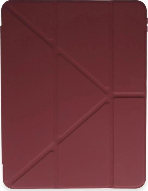 Samsung Galaxy Tab A9 Plus Kılıf Kalemlikli Mars Tablet Kılıfı - Mor