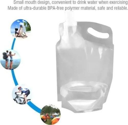 Plastik Kapaklı Su Torbası 1 Litre