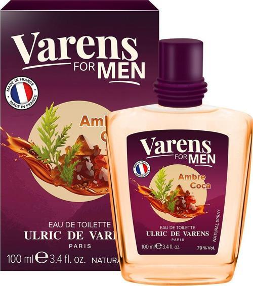 Varens For Men - Ambre Coca EDT 100ML Erkek Parfüm