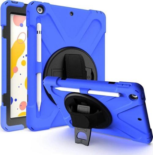 iPad Air 3 10.5 Kılıf Amazing Tablet Kapak - Mavi