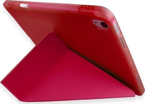 Huawei MatePad Air 11.5 Kılıf Kalemlikli Mars Tablet Kılıfı - Kırmızı