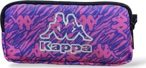 Kalem Kutusu Pembe/Mor Çift Bölmeli
