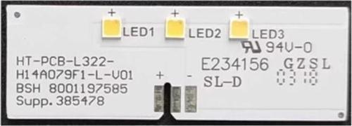 Buzdolabı İç Aydınlatma Ledi Ld79 Ht-pcb-l322-h14a079b-l-v01 3 Çipli