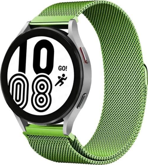 Watch 22mm Metal Mıknatıslı Kordon - Yeşil