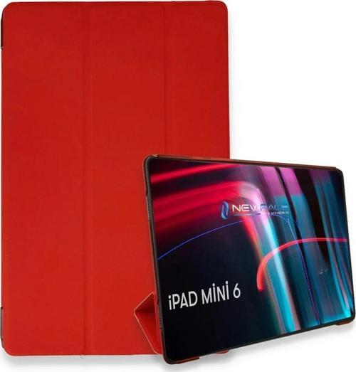 iPad Mini 6 Kılıf Tablet Smart Kılıf - Kırmızı